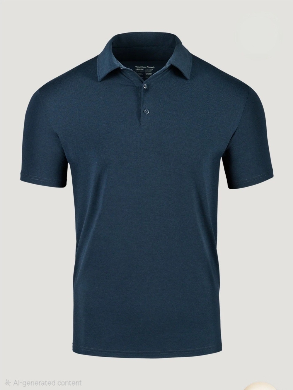 Fresh Clean Threads Performance Polo Shirt - Short Sleeve - Medium Tall